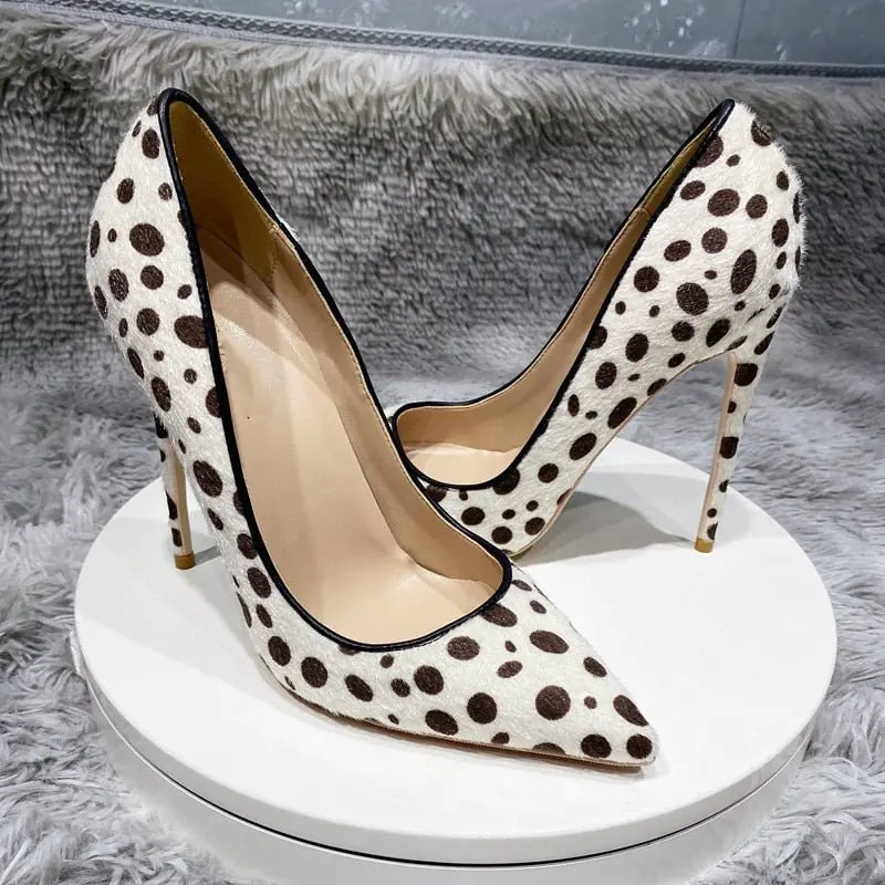 Polka Dot Womens Pumps