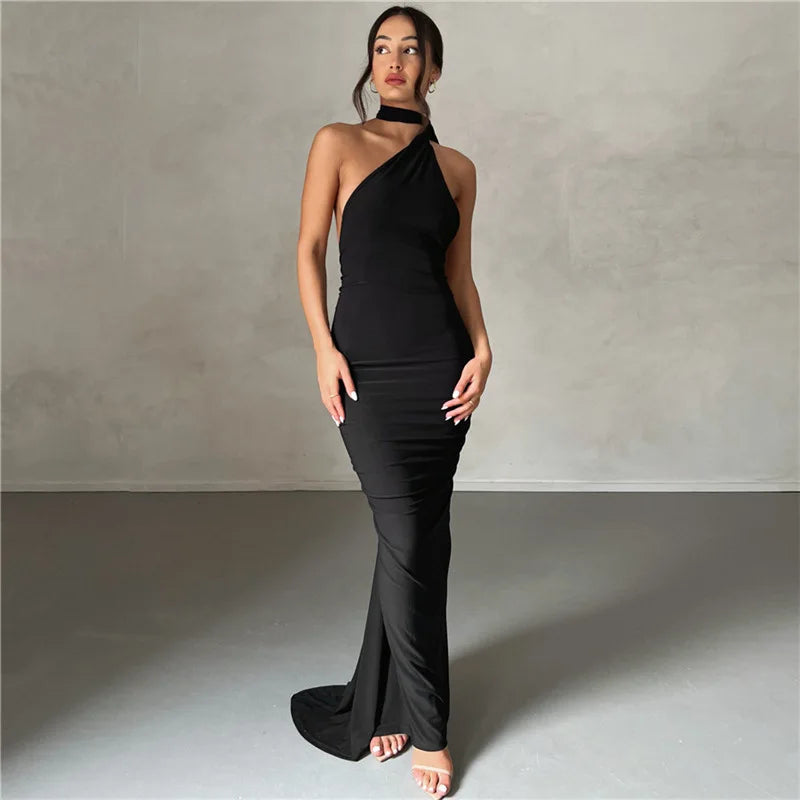 Backless Maxi Dress