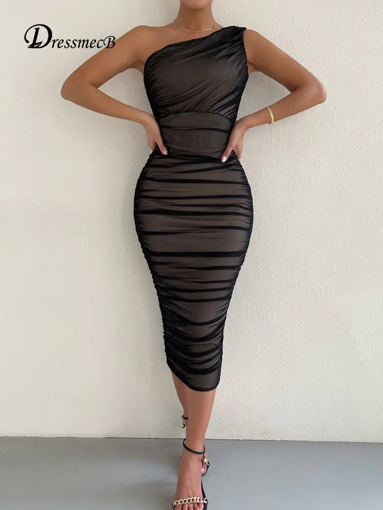 One Shoulder Dress