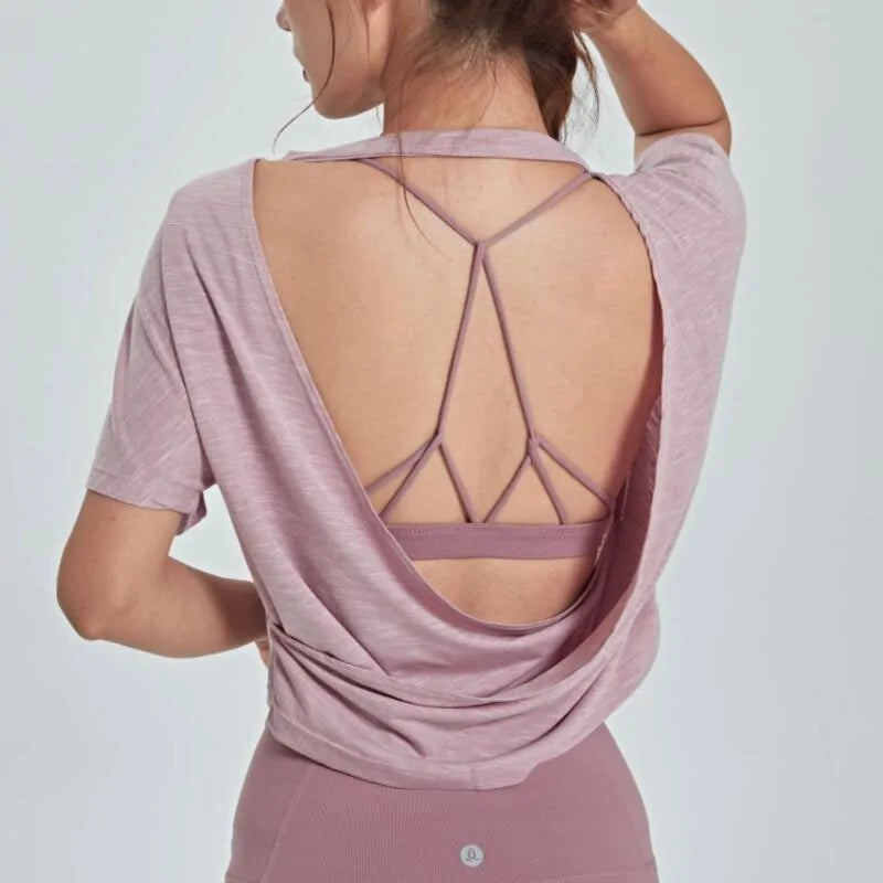 Open Back Sports Tank