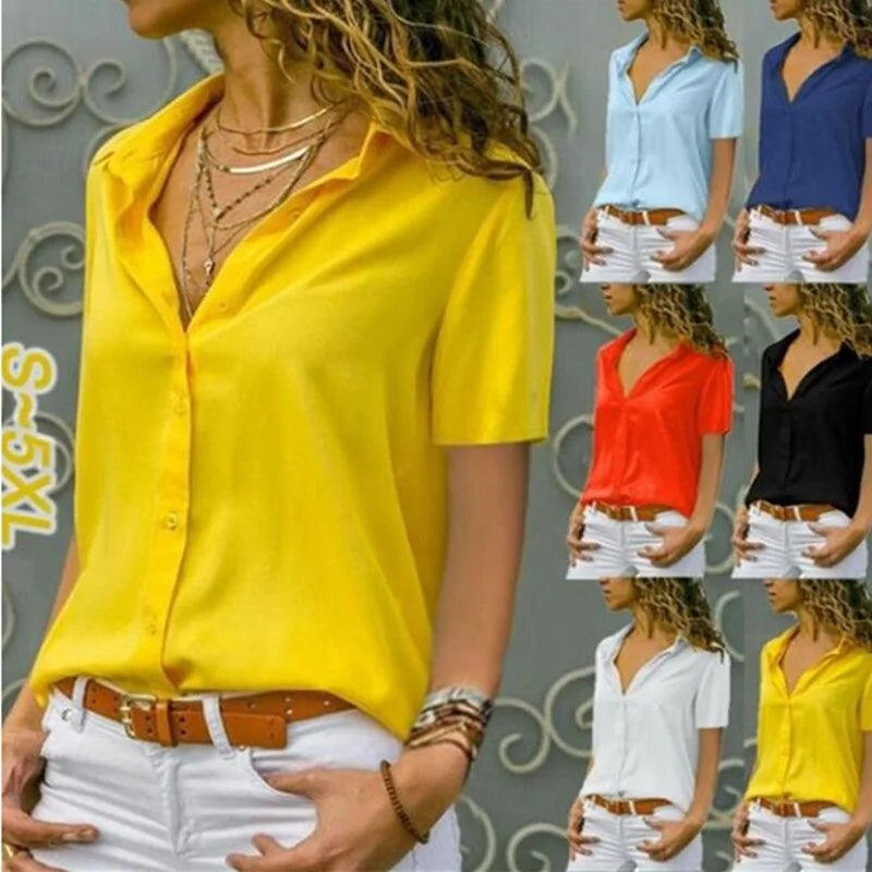 Summer Chiffon Blouse