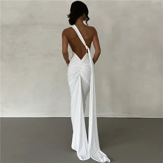 Backless Maxi Dress