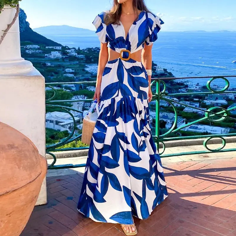 Butterfly Maxi Dress