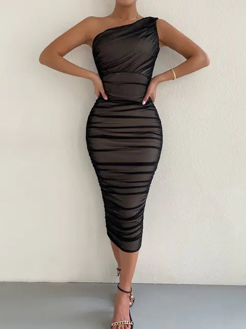 One Shoulder Dress