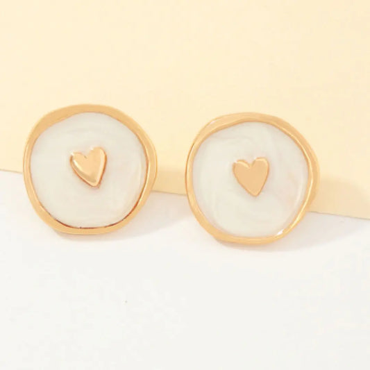 Heart Astral Earrings