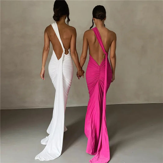 Backless Maxi Dress