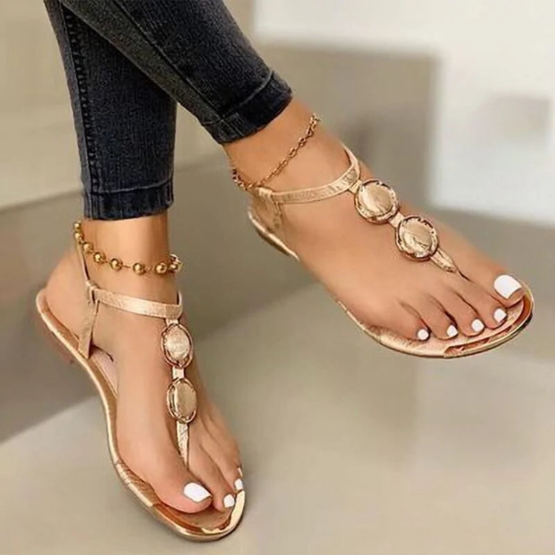 Gladiator Buckle Sandals